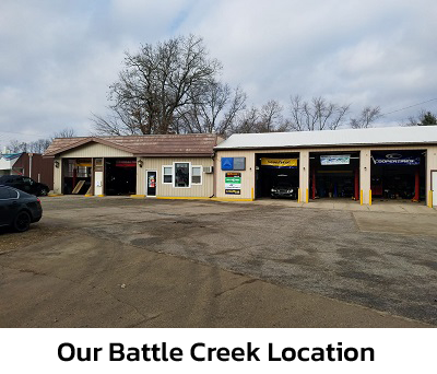 Freed Auto Inc. service shop with open bays